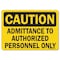 Signmission OSHA Caution, 10" Height, 14" Width, Rigid Plastic, OS-CS-P-1014-L-19107 OS-CS-P-1014-L-19107 - alternate 1